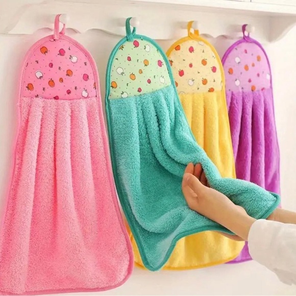4 PCs Set Colorful Ultra-Soft Microfiber Kitchen Towels - Picture 8 of 8
